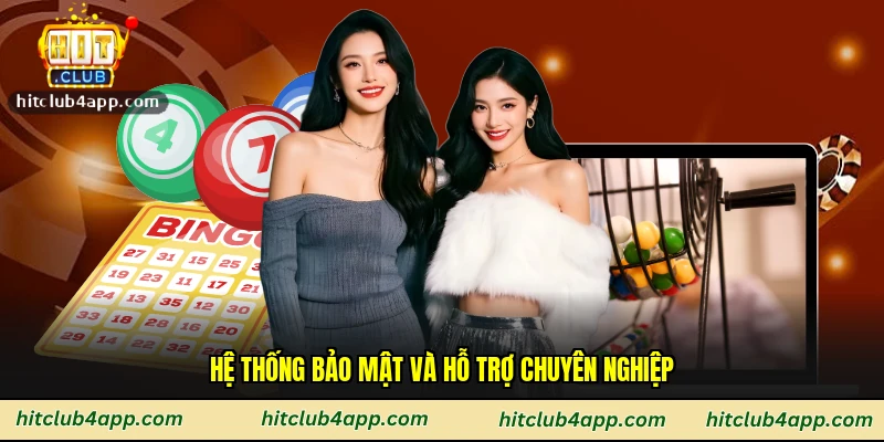Hệ thống bảo mật và hỗ trợ chuyên nghiệp